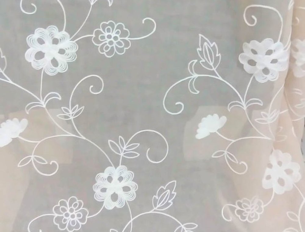 Embroidery fabrics